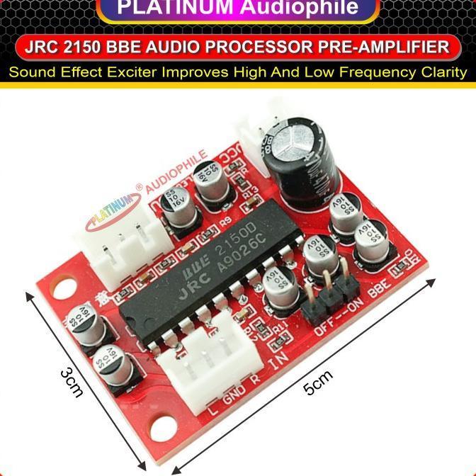 Terlaris BBE Audio Processor Modul kit Tone Preamp Sound Effect Treble Bass BBE-01 Ready