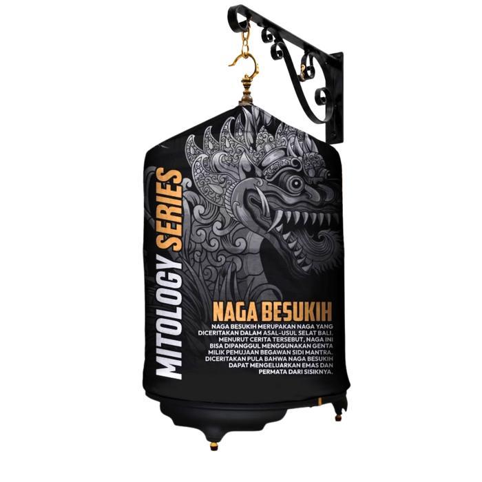 Kerodong Sangkar Murai Bulat Kotak Full Printing Custom Desain Naga Besukih Kicaumania Krodong
