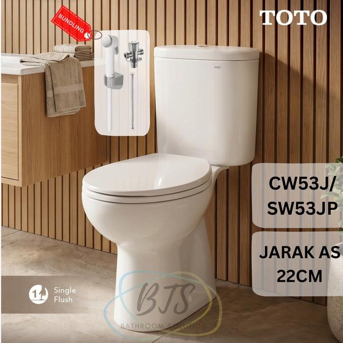 Kloset duduk TOTO CW53JW/SW53J / CW 53 J / SW 53 JP / CW 53JW / CW53JW