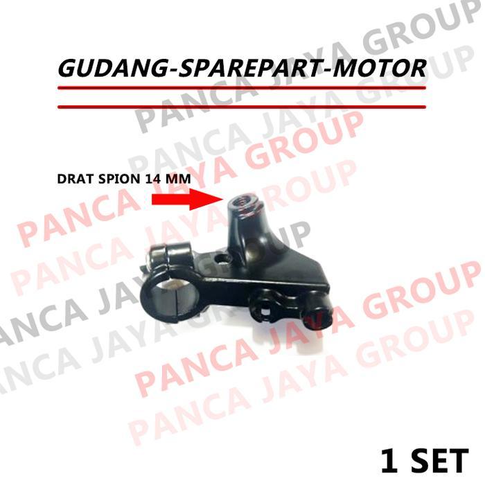 Dudukan Rumah Handle Kiri Spion Rem Suzuki Skywave Hayate Sky-Wave 125 Ready