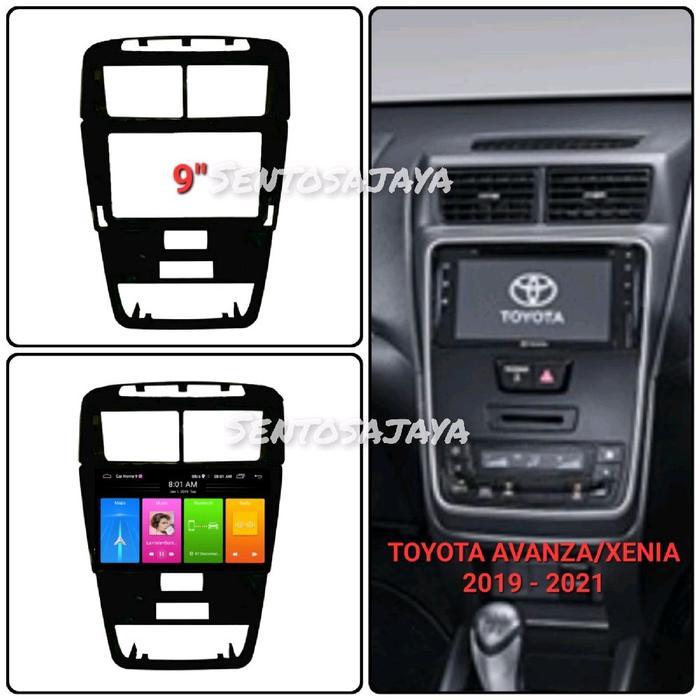 Original Frame Head Unit Android 9Inch Toyota Avanza/Daihatsu Xenia 2019