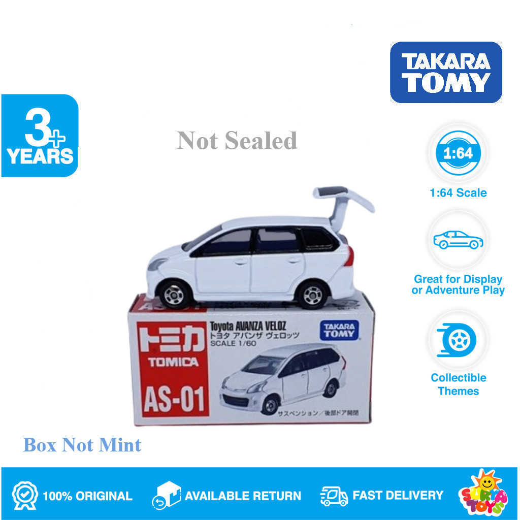Tomica 1/60 AS-01 Toyota Avanza Veloz