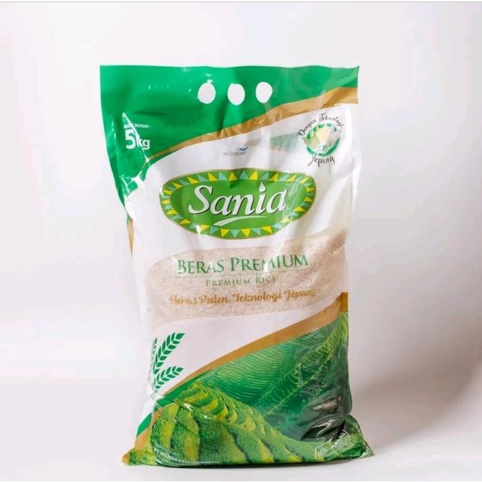 i5z3 [ 5 Kg ] Beras Sania/Pinpin/Opung/Kota/Rojolele Uk 5Kg. Beras Premium, Pulen Dan