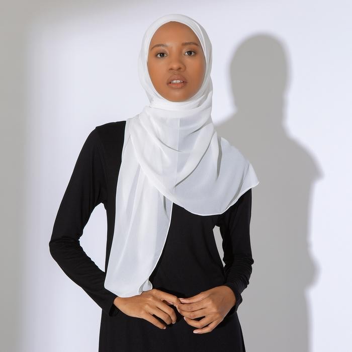Lozy Hijab - Bawal Inner Oval (Pashmina Inner Oval) Ceruty Panjang Muslim Kerudung