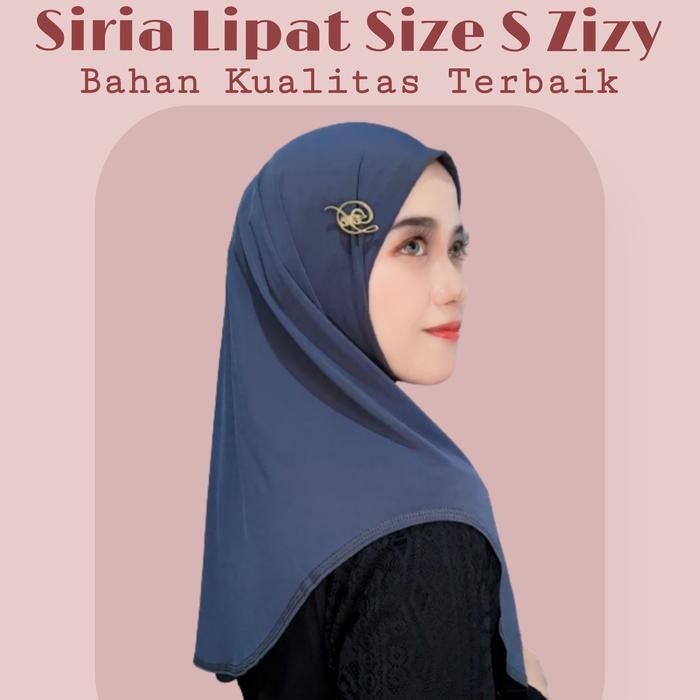 Sedia Hijab Instan Doa Ibu zizy Size S Bahan Jersey HQ Siria Dex Oval