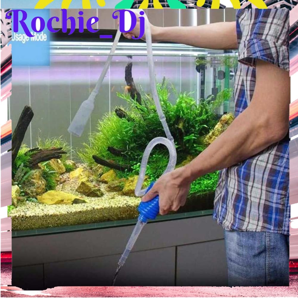 POMPA TANGAN AQUARIUM WATER CHARGE PUMP 1.7 Meter - NC02