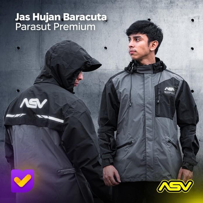 Jas Hujan ASV Setelan Parasut Premium Baracuta