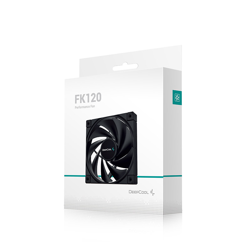 DeepCool FK120 PBT Material Chassis Fan PWM Control In Liquid Cooler System 120mm 1850 RPM CPU Heats