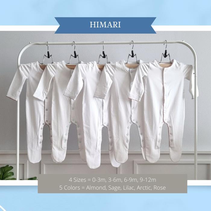 CUDDLY - HIMARI SLEEPSUIT - BAMBOO COTTON BABY CLOTHES