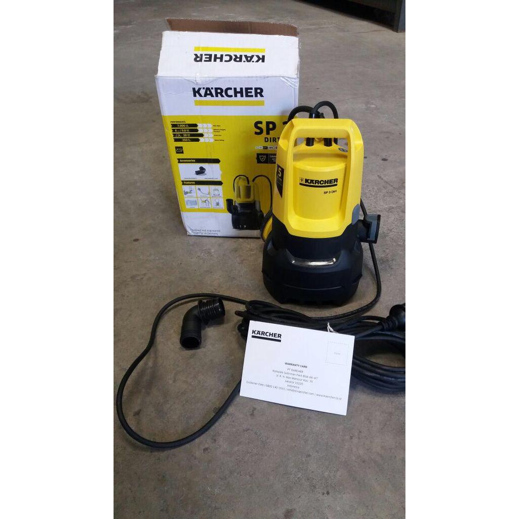 Do- karcher SP 3 dirt pompa celup kolam air kotor kuras tandon banjir SP3