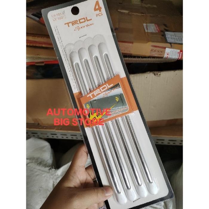 Bumper Guard / Door Guard Panjang Karet Pelindung Pintu Hitam / Putih