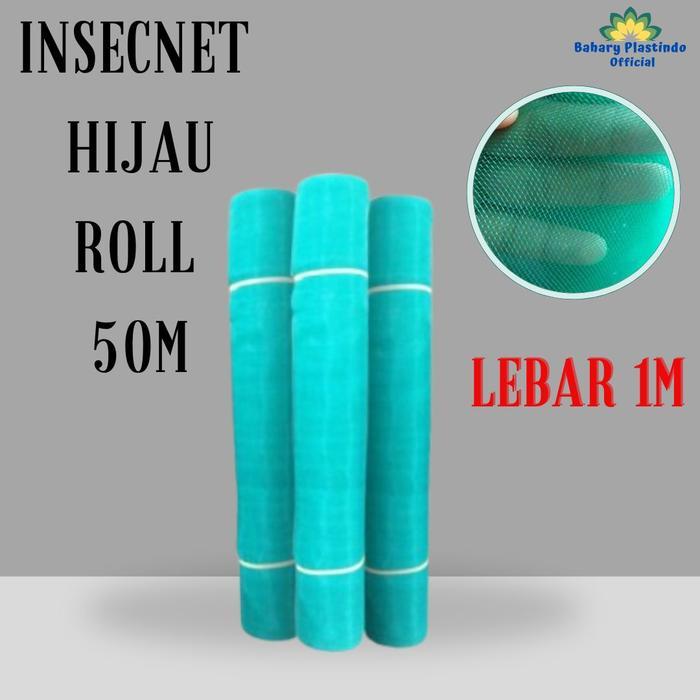 Insect Net Hijau Lebar 1 Meter Roll