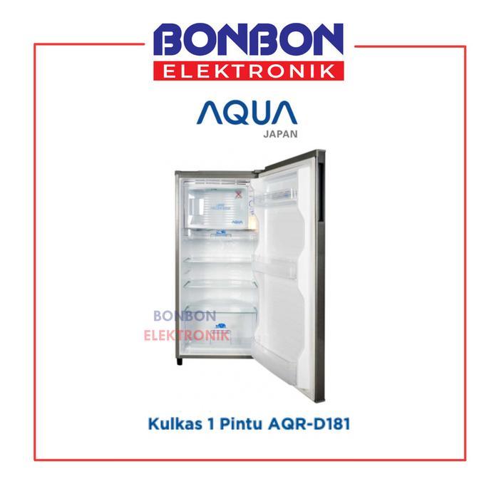 Aqua Kulkas 1 Pintu Aqr-D181(Ds) / Aqr-D181Ds / Aqrd 181