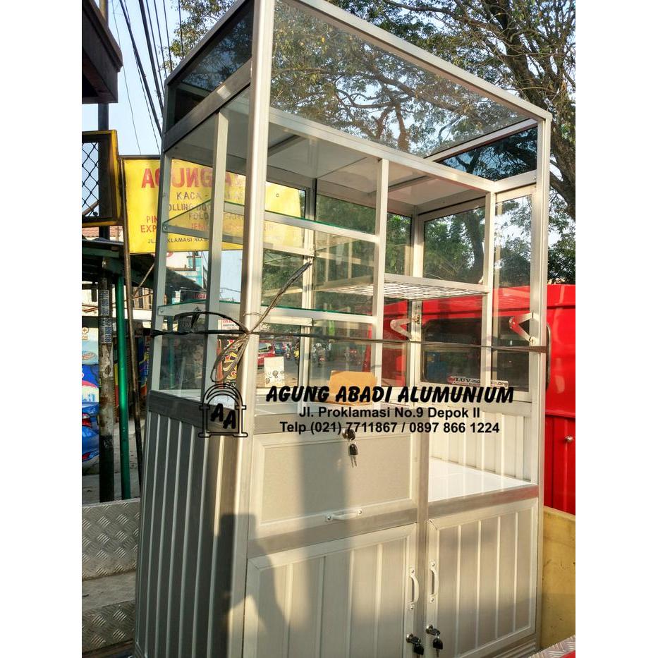 Gerobak Alumunium