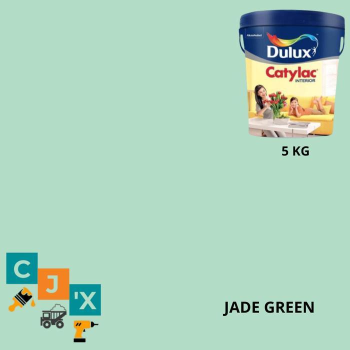 Jade Green Rm Catylac Tinting - Cat Tembok Dulux Catylac Interior 5 Kg