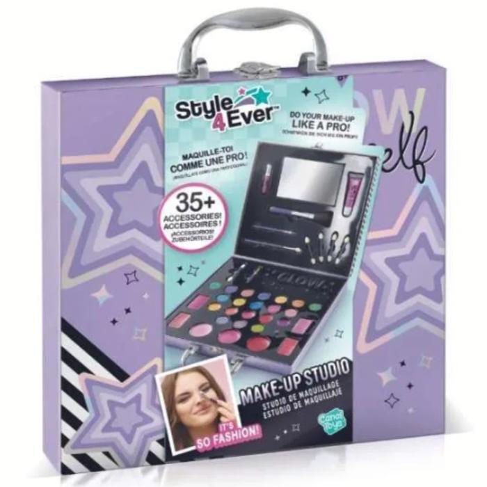 ASLI Mainan Anak Kosmetik Style4Ever Makeup Studio Rias - Mainan anak 35 Aksess Kotak Make Up