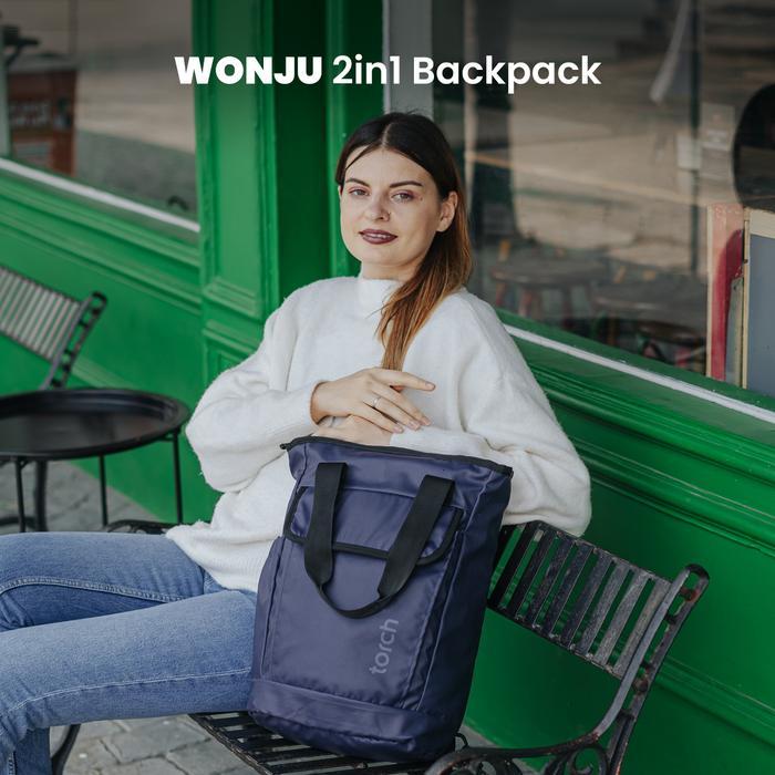 zzaj- Torch Tas Ransel Punggung Laptop - Tote Bag Backpack Wonju