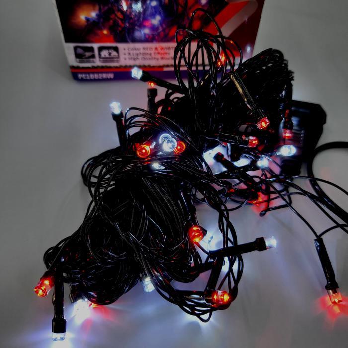 Tumblr / Lampu Hias Natal / Lampu Led Decor Merah Putih