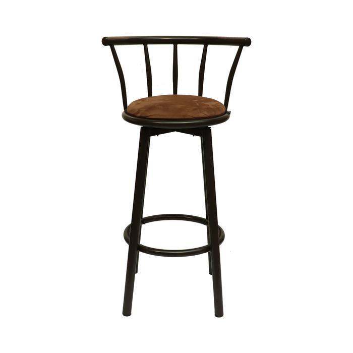 pvwo- Informa Neo Mocha Kursi Bar Bar Stool Kursi Kafe Bartending Dengan Sandaran Furniture