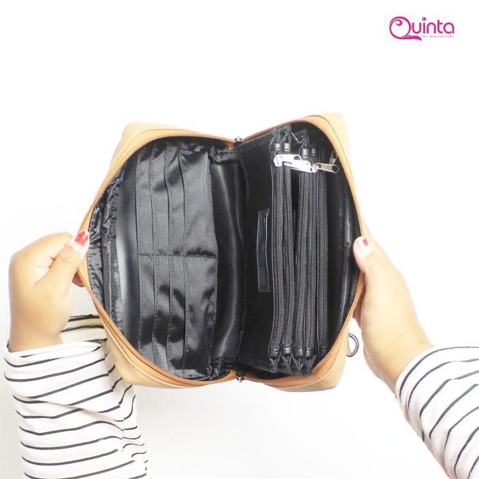 Tas Quinta Selempang Mahyra Slingbag Tas Multifungsi Dengan Quilting Bahan Lapis Tiga Tas Pengatur