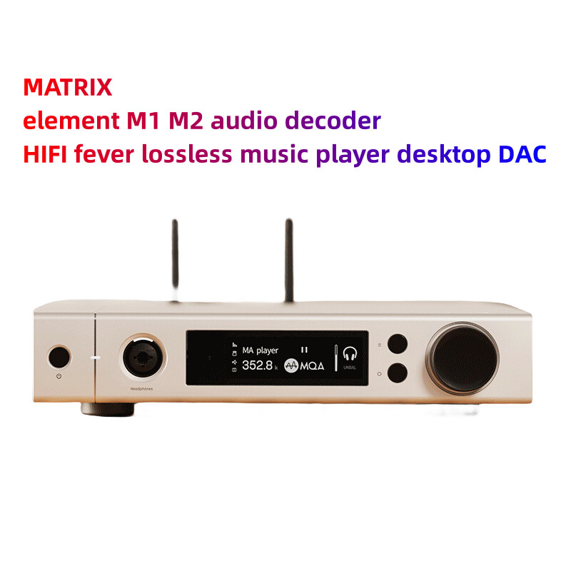 STOK TERBATAS  MATRIX/element M1 M2 audio decoder HIFI fever lossless music player desktop DAC LLBMQ