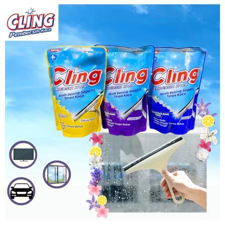 Cling Pembersih Kaca Botol / Refill