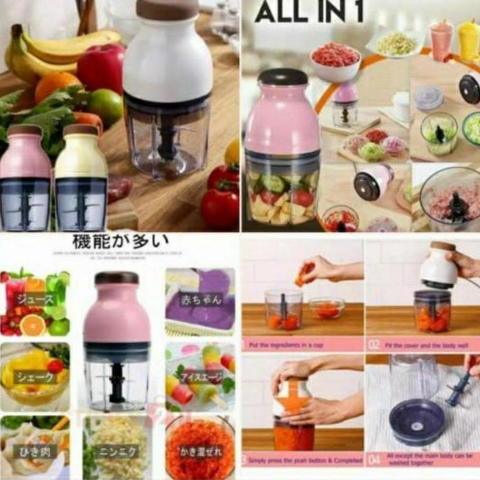 Blender Capsule Food Processor/Copper/ Pelumat Bumbu Dan Daging