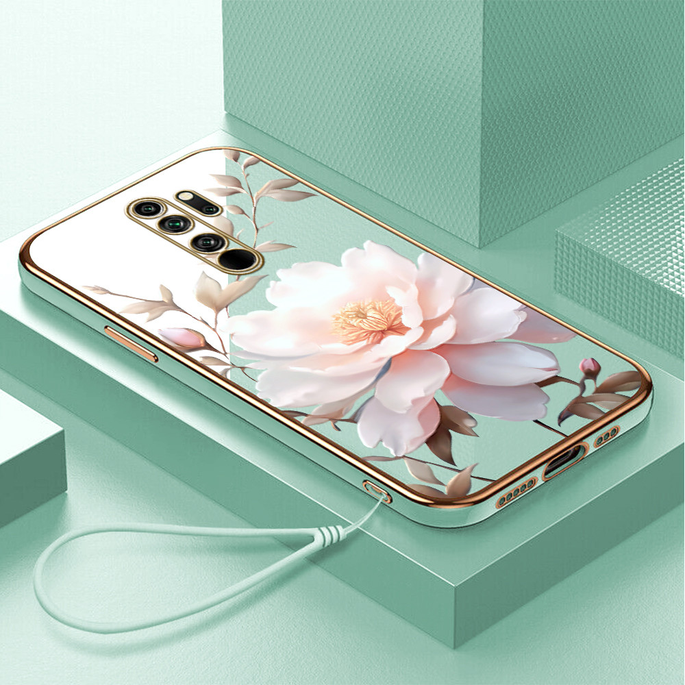 Casing Hp Untuk Xiaomi Redmi Note 8 Pro Case A6 2901 DD POP Tali Gantungan Cassing