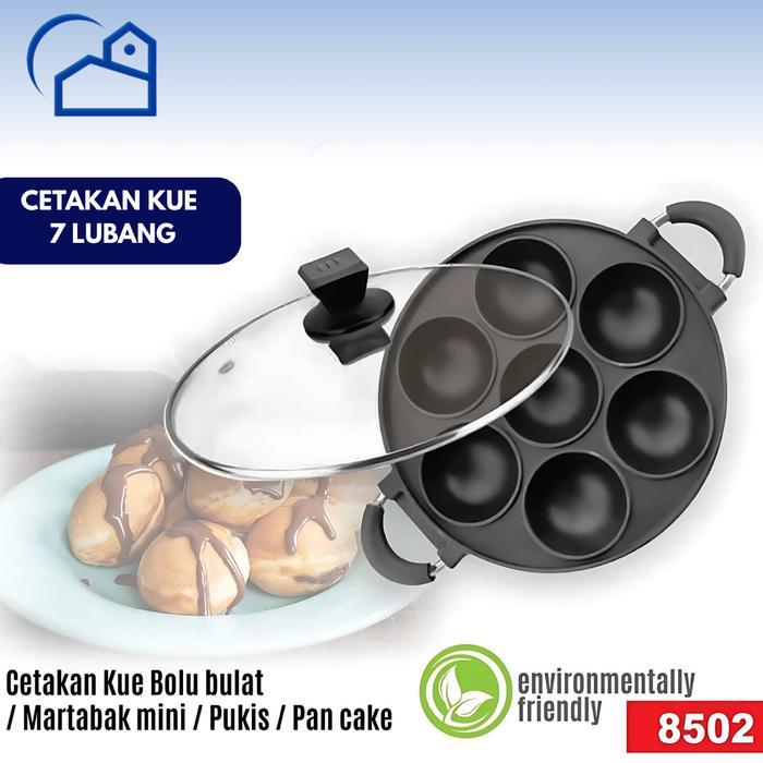 Terlaris HOMESTATION - Cetakan Kue Bolu bulat / Cetakan Pan Cake/ Cetakan Kue Pukis Cetakan Dorayaki