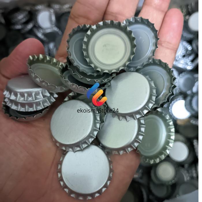 Ada Stok (100 biji) Tutup botol kempyeng / Tutup botol crown