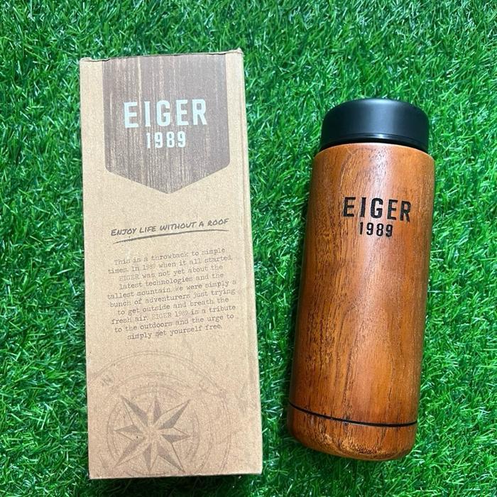 Botol Minum Eiger1989 Timberlake Tumbler Bottle Cover Kayu