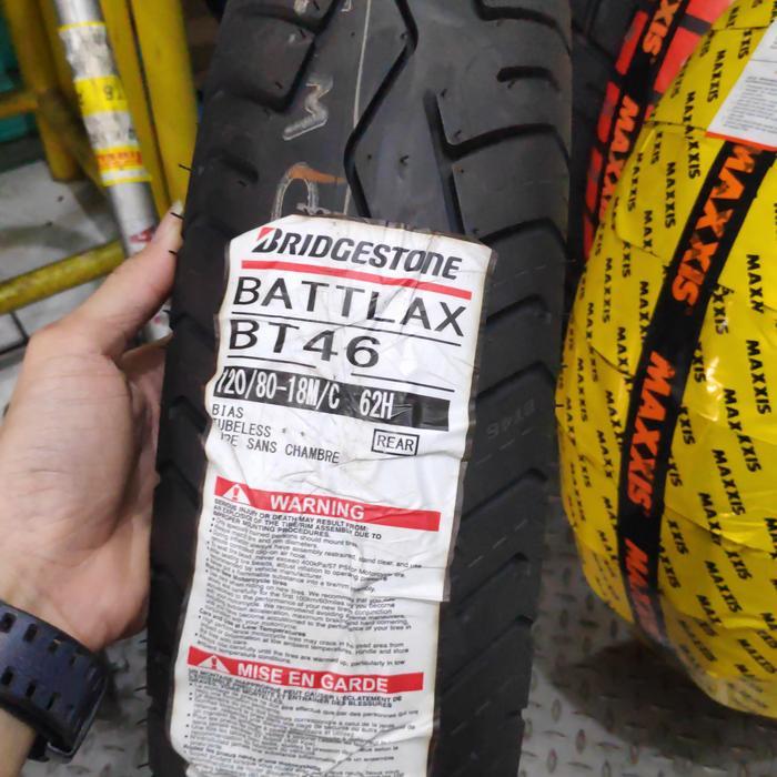 Battlax BT46 BT 46 120/80-18 rear
