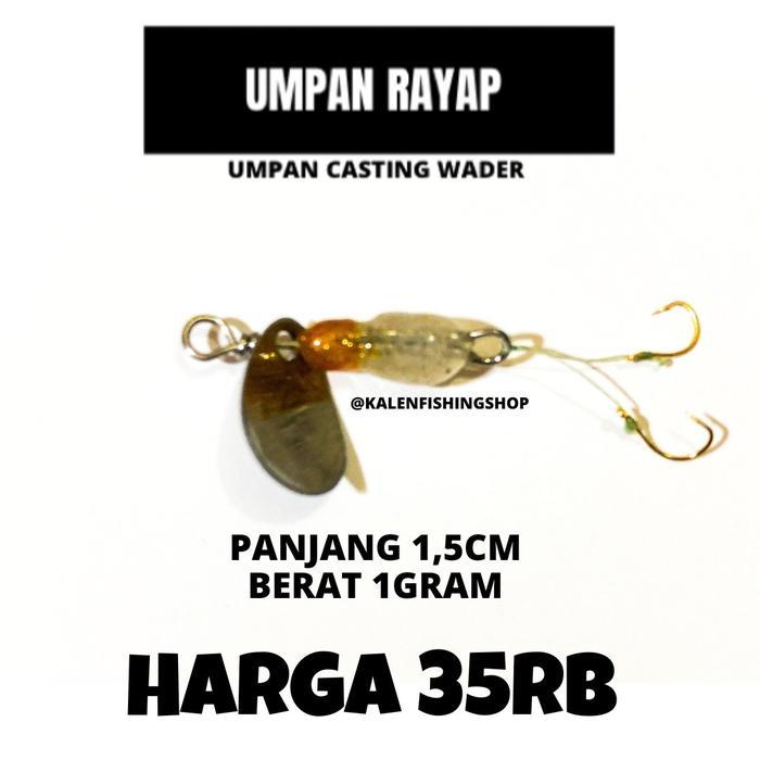 Umpan Rayap / Umpan Casting Wader Kalen