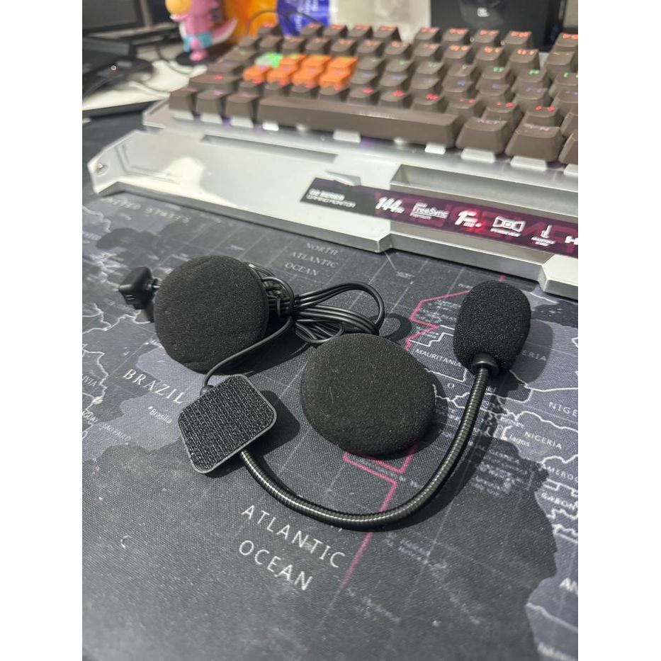 ROBOT - headset dan hard mic soft mic untuk intercom ataupun headset bluetooth hard soft mic