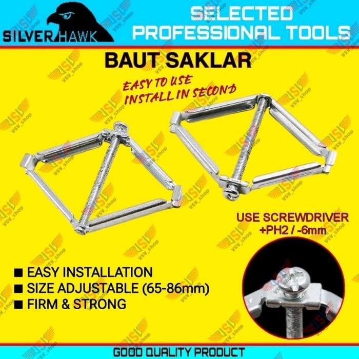 NEW Baut Saklar SilverHawk Perbaikan Sekrup Baut Saklar Inbow Perbaikan Kotak Saklar