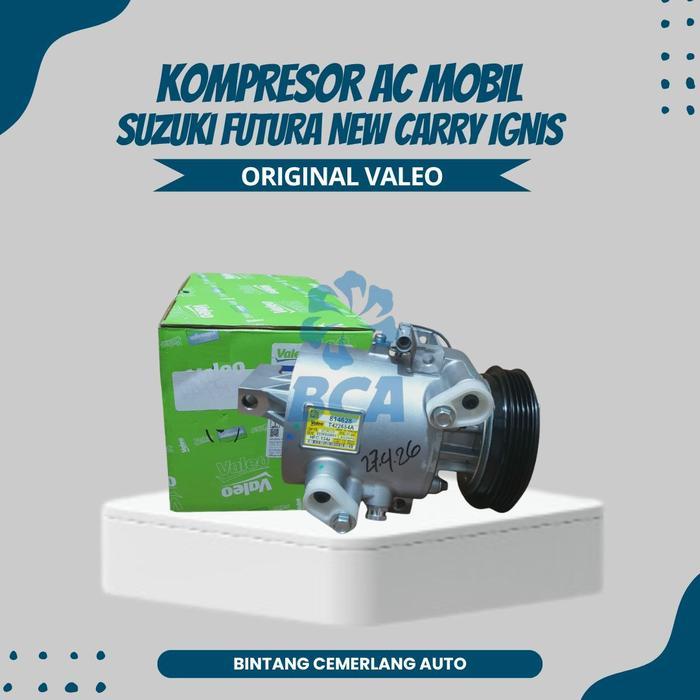 BERKUALITAS KOMPRESOR AC Mobil SUZUKI Futura New Carry Ignis ORIGINAL VALEO