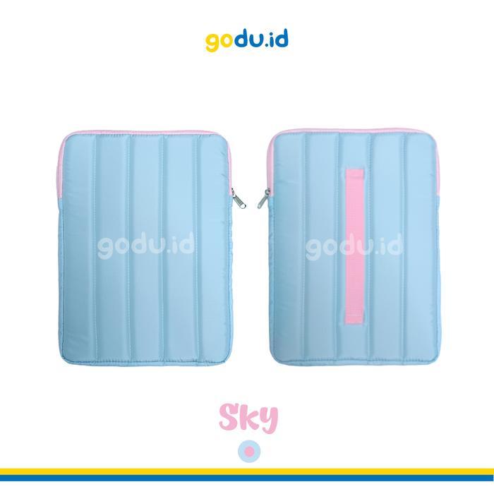 GODU | Niema Sleeve Puffy: Case Sleeve, Tablet & Notebook Puffy 11-12 Inch | Tas Sleeve Puffy - Sky