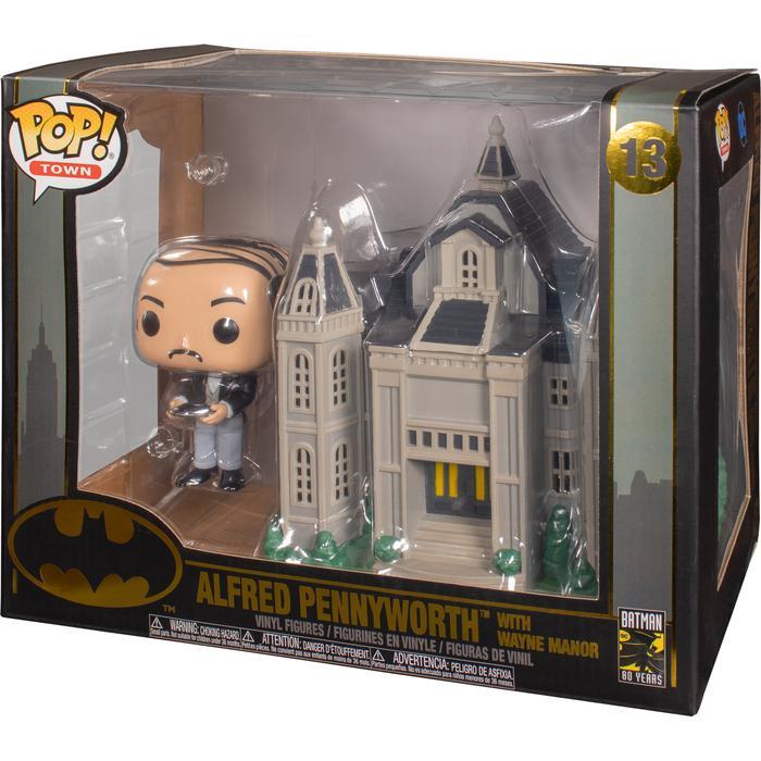 FUNKO POP TOWN - DC - BATMAN - ALFRED PENNYWORTH W BRUCE WAYNE MANOR