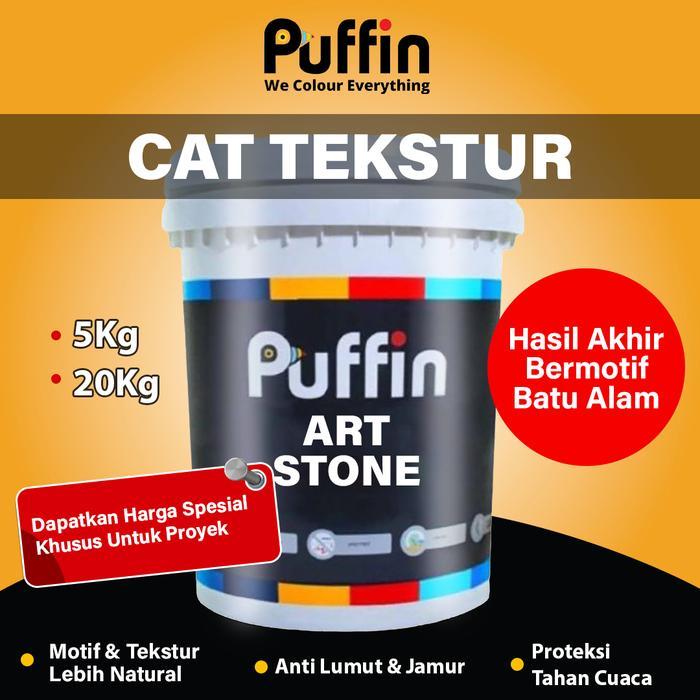 Cat Texture Puffin Art Stone cat tembok Texture Batu Alam Natural