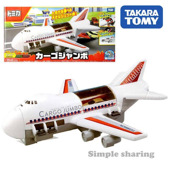TOMICA PLANE CARGO JUMBO ORIGINAL TAKARA TOMY MINIATUR PESAWAT