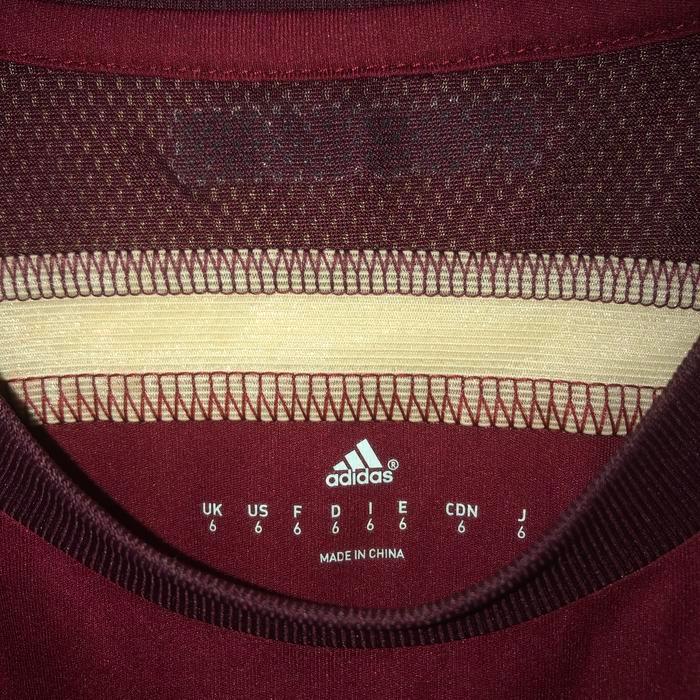 Jersey Russia Rusia Home 2014-16 Match Issue Worn Asli