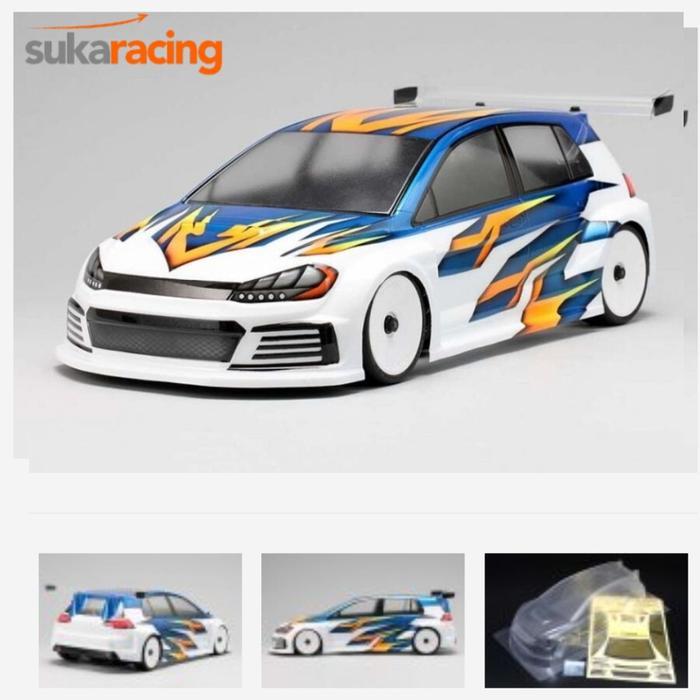 YOKOMO SP-FWDABA 1/10 FF Touring car body Type-A