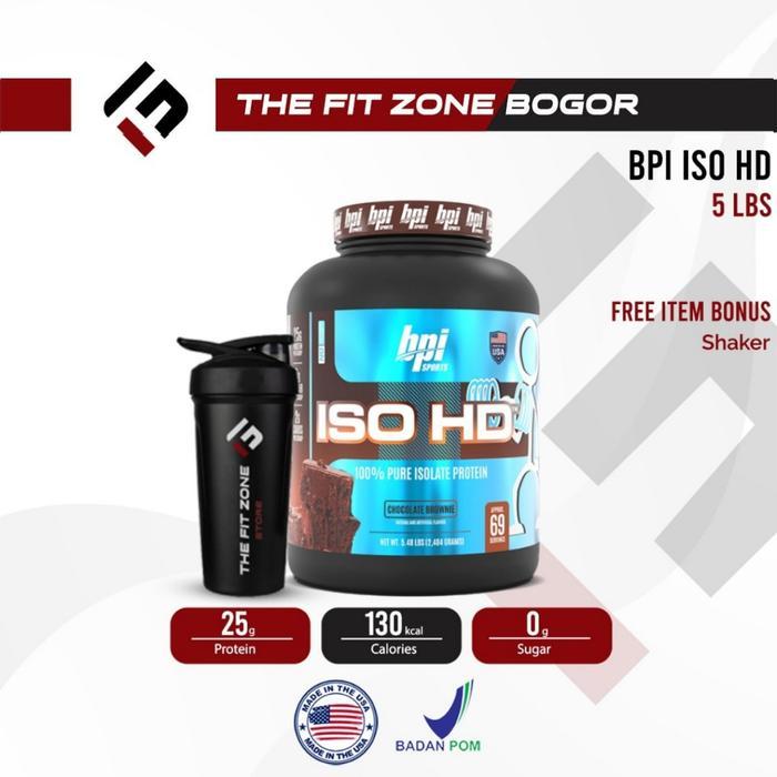 BPI Iso HD 5 lbs Whey Protein Isolate Hydrolized