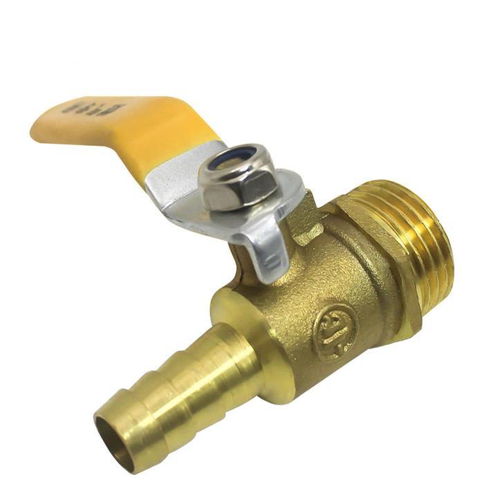 Stop Kran Gas 1/2 Inch Kran Gas Sata Kran Oven Gas Kran Water Heater Keran Gas Bahan Kuningan