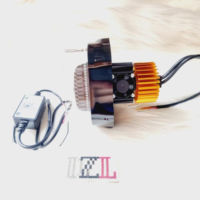 Lampu utama led glight pd 03 matrix x1 ring rgb glory 5d acrylic - 007