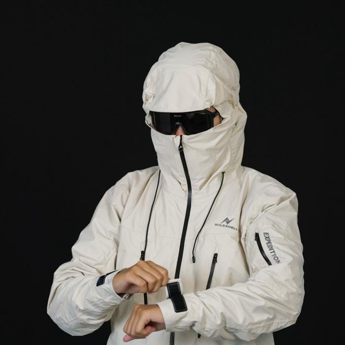 Salomon Advanture - Jaket Gunung Gorpcore Expedition Series 100% Waterproof