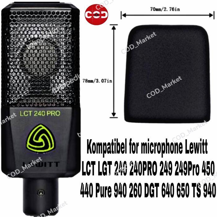 Ada Stok Busa Mic Lewitt LCT240 LCT249 PRO LCT440 LCT449 LCT450 Spon Microphone