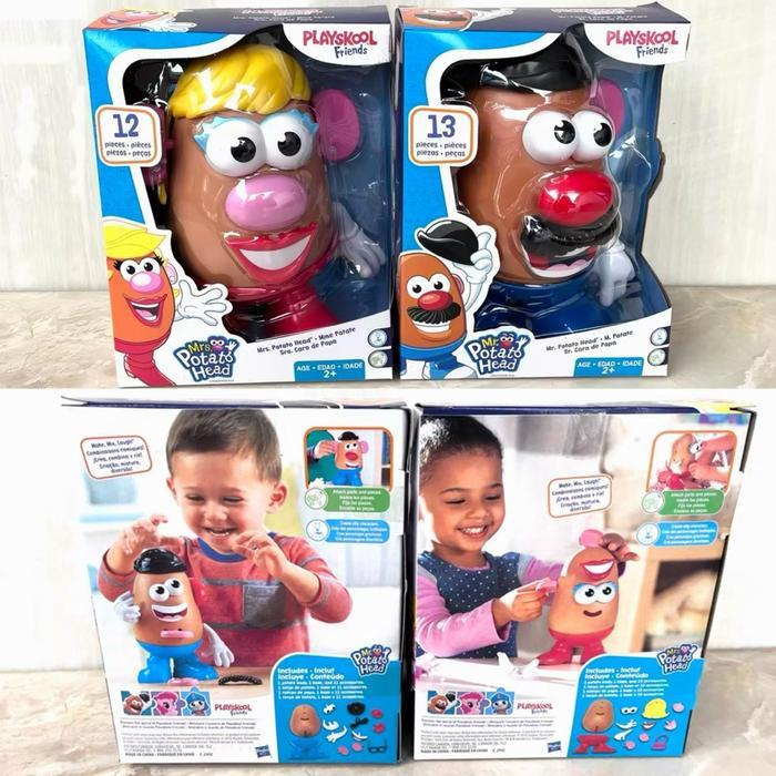TERLARIS playskoll mr potato head figurine mainan bongkar pasang toy story head figure potato head