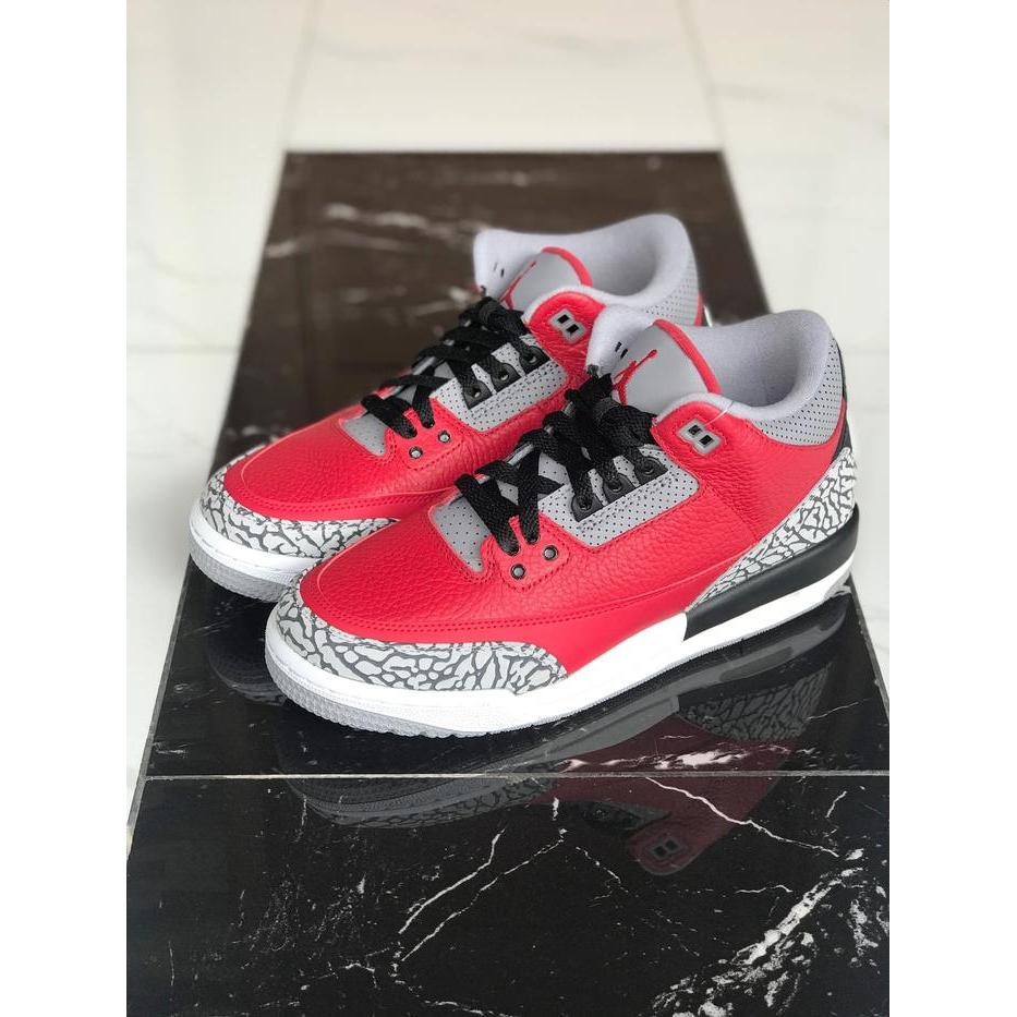 Air Jordan 3 Fire Red Cement Gs & Mens