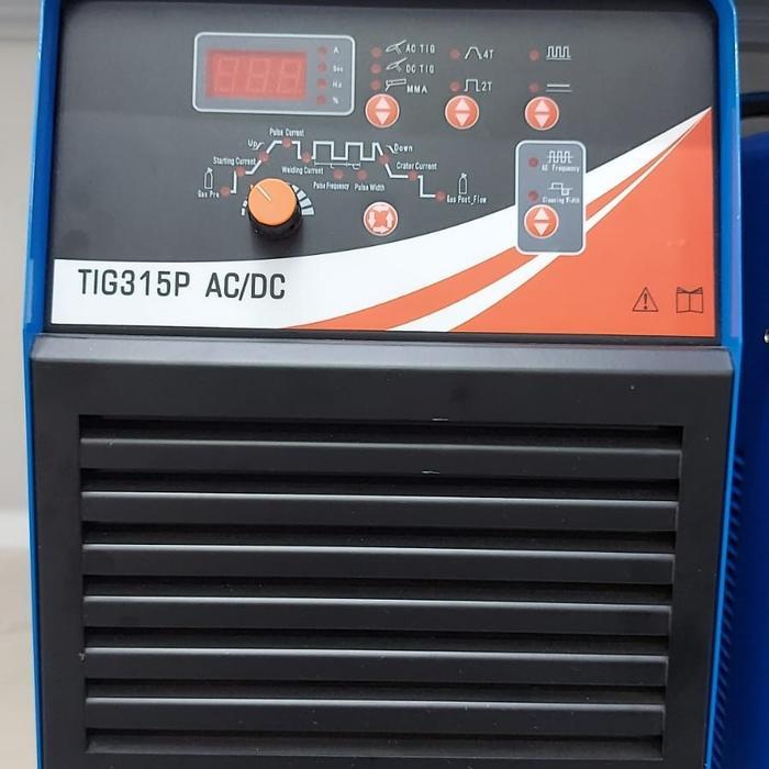 Mesin Las Aluminium tig 315P AC/DC trafo las argon